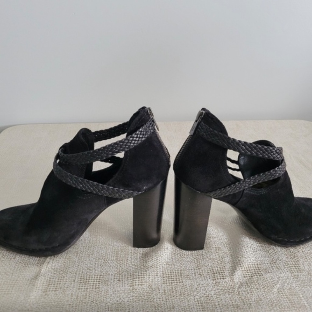 Frye Margaret Braid Ankle Booties, Size 10
